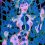 Chakra Girl is a uv (ultraviolet) blacklight fluorescent and glow-in-the-dark phosphorescent afterglow psychedelic spiritual visionary fantasy fine art backdrop painting by symeon nostrakis of 333artworks/tripleviewart, and depicting a partly scifi/sci-fi/science fiction theme: a cyborg transhuman biomechanoid bionic female from space, with open chakras and rising kundalini energy (hindu theme) surrounded by celtic knotwork decoration (available on posters, postcards, t-shirts, backdrops/banners)