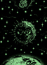 Psychedelic Glow-in-the-dark T-shirts